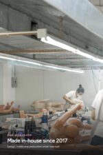 AIBEI workshop where Bespoke dolls are made